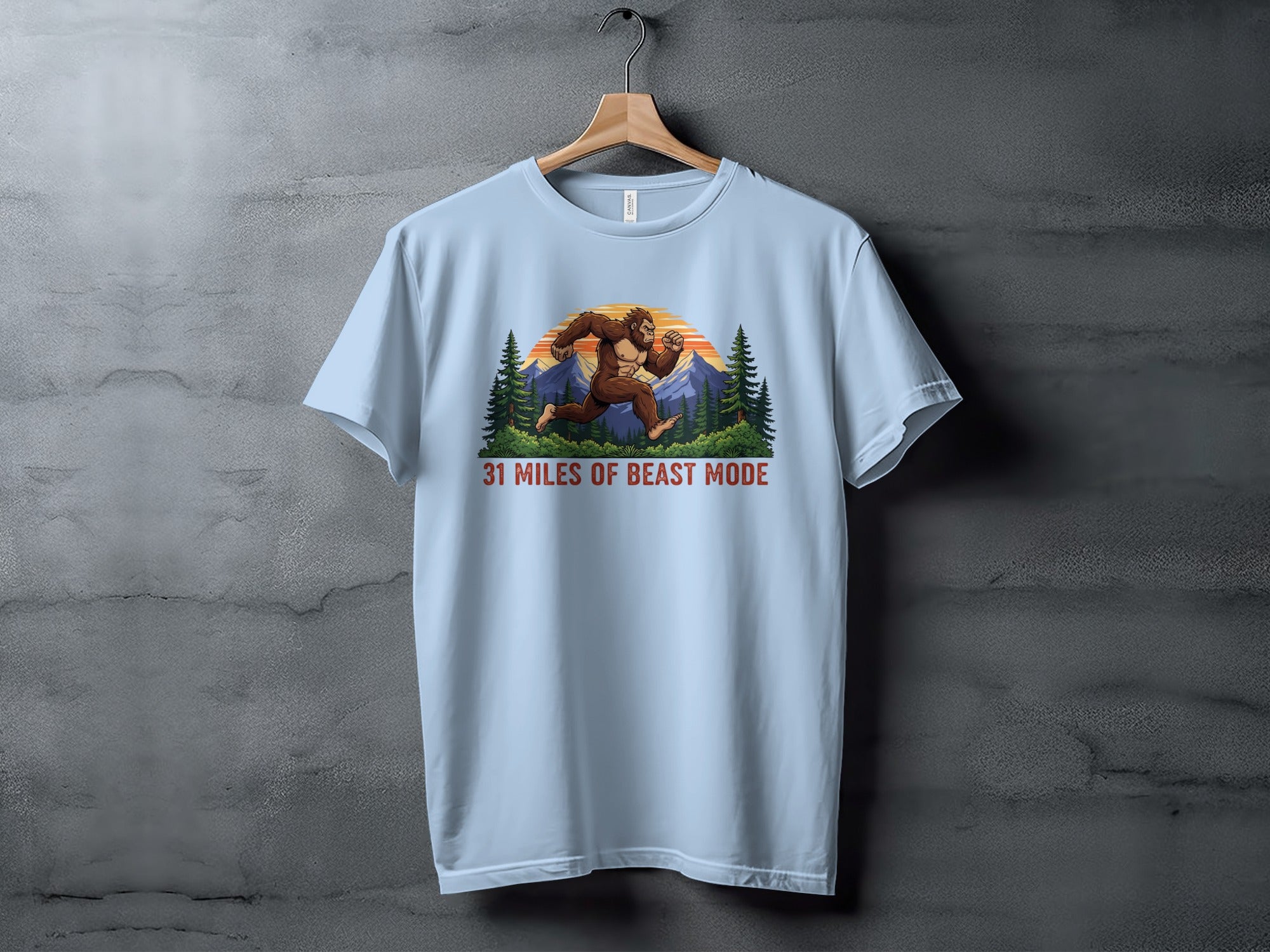 31 Miles of Beast Mode Graphic T-Shirt