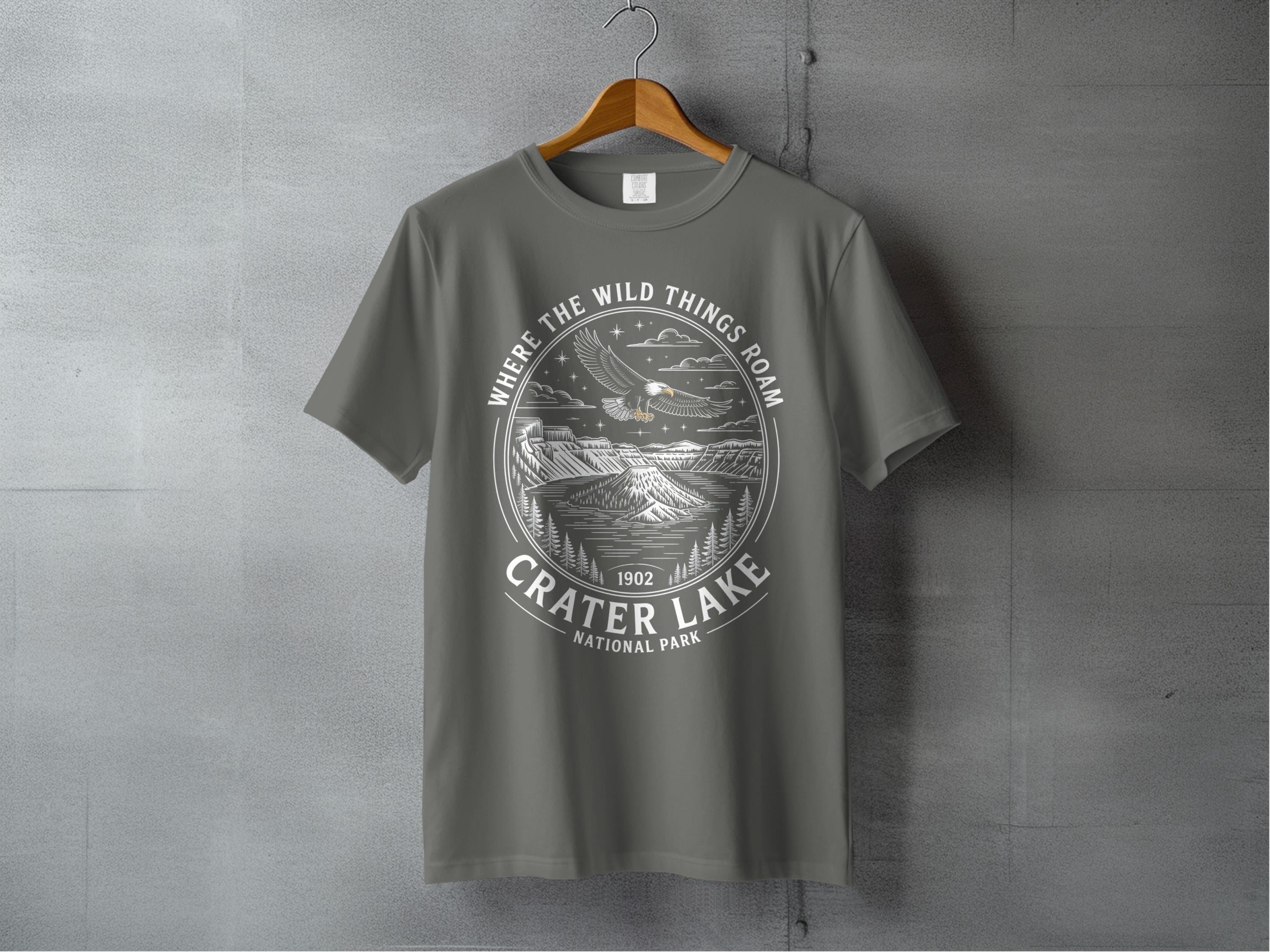 Crater Lake National Park Wild Things Roam T-Shirt product