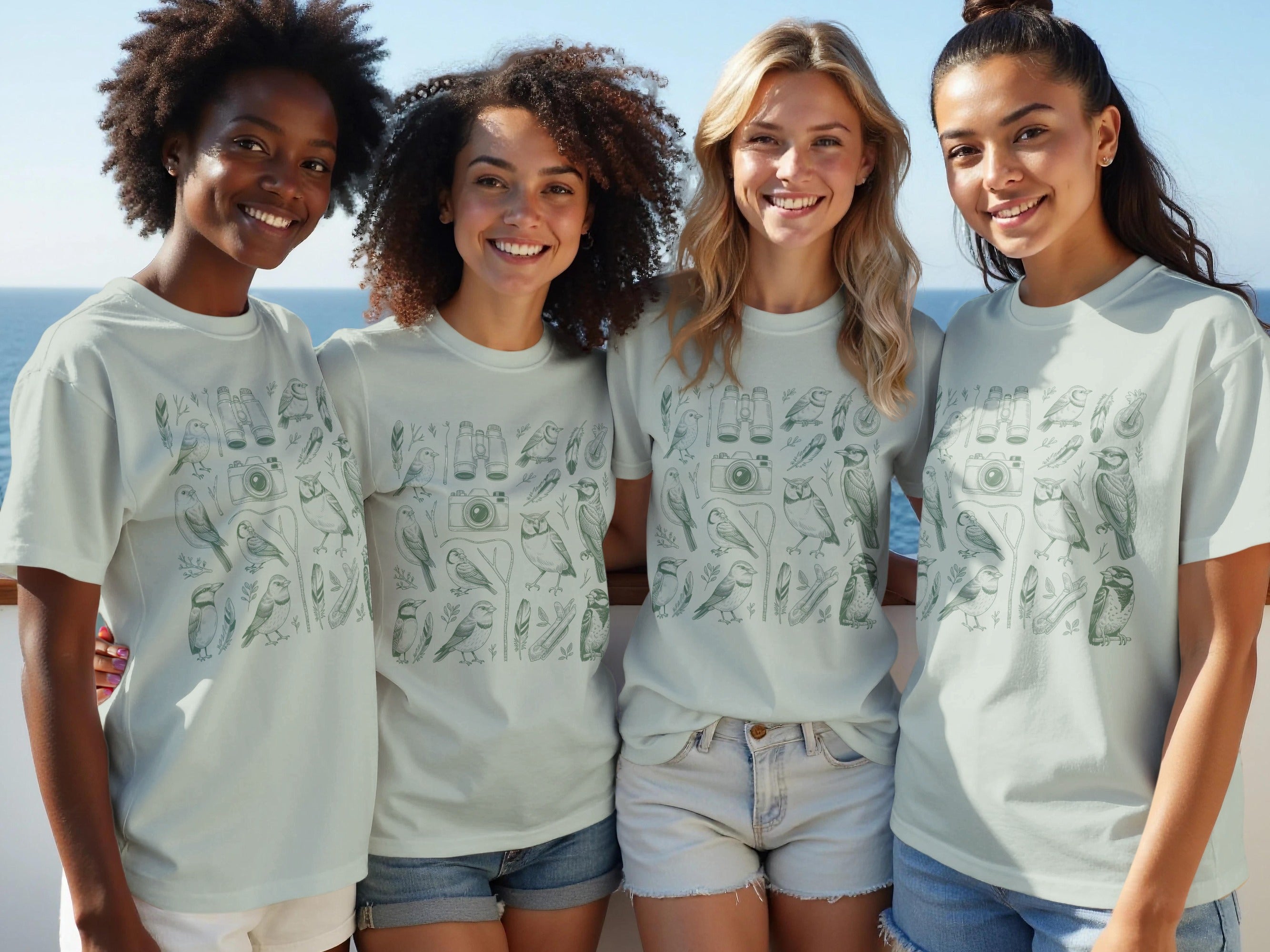 Nature and Adventure Graphic Tees for Women