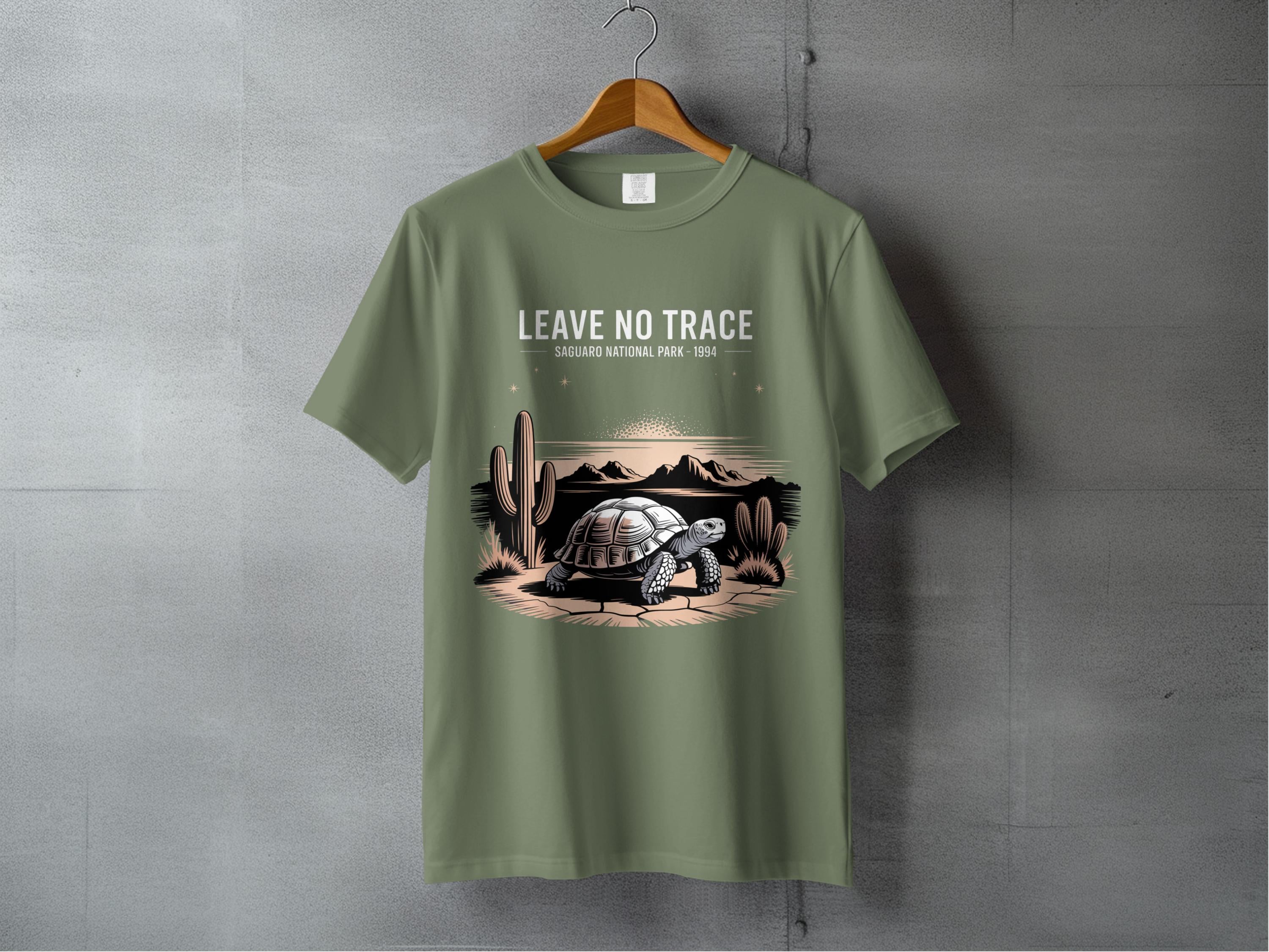 Leave No Trace Sequoia National Park 1981 T-shirt product