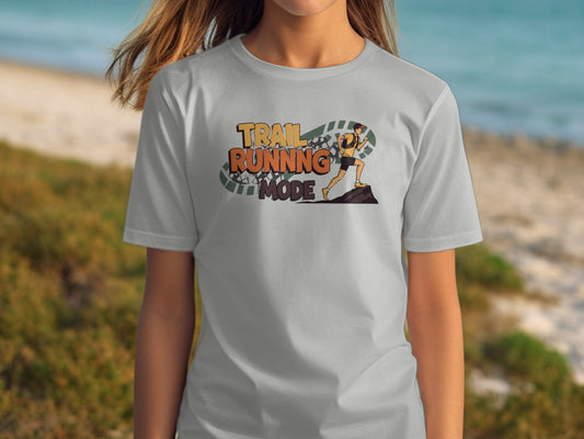 Trail Running Mode Graphic Tee Sporty Apparel product type
