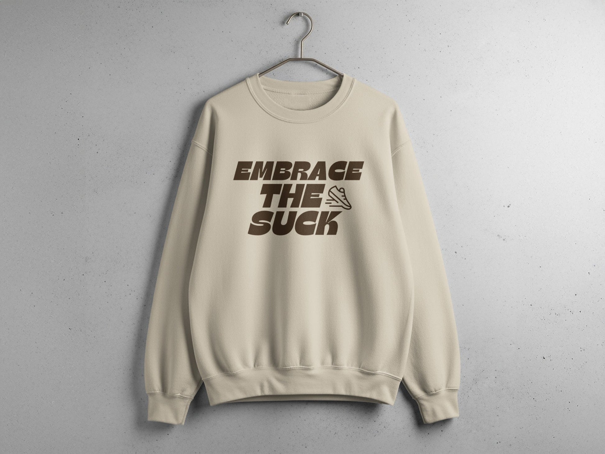 Embrace the Suck Sweatshirt - Unisex Sweatshirt - Sloth & Duck