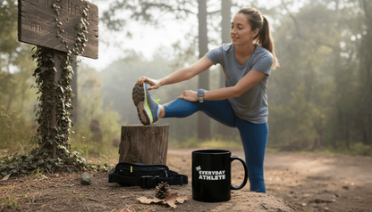Everyday Athlete Black Mug — (11oz/15oz) - 11oz - Sloth & Duck