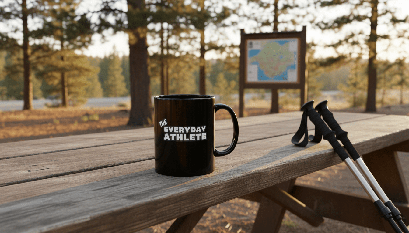 Everyday Athlete Black Mug — (11oz/15oz) - 11oz - Sloth & Duck