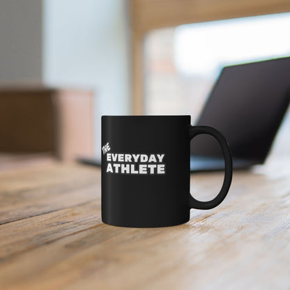 Everyday Athlete Black Mug — (11oz/15oz) - 11oz - Sloth & Duck