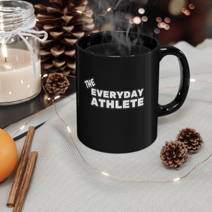 Everyday Athlete Black Mug — (11oz/15oz) - 11oz - Sloth & Duck