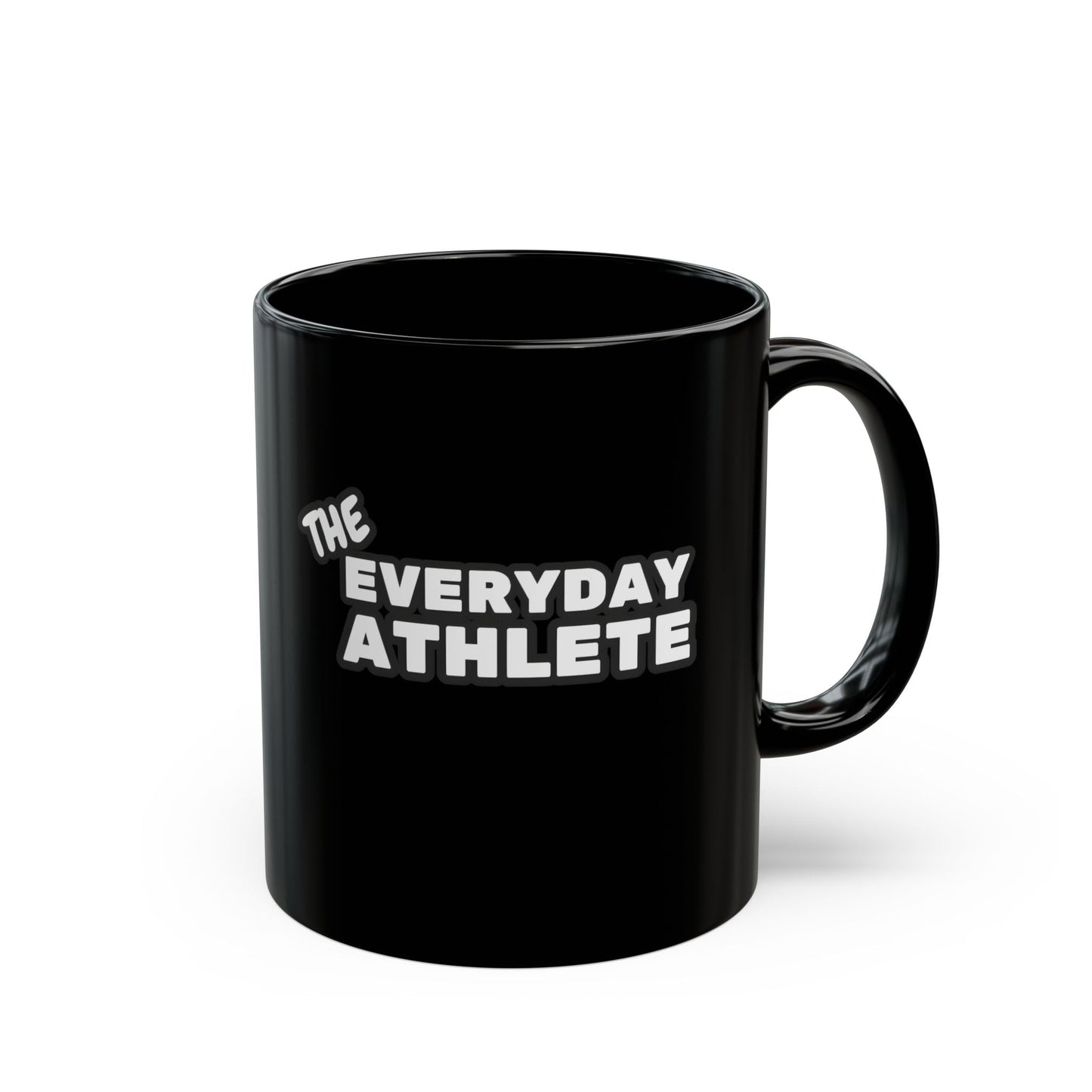 Everyday Athlete Black Mug — (11oz/15oz) - 11oz - Sloth & Duck
