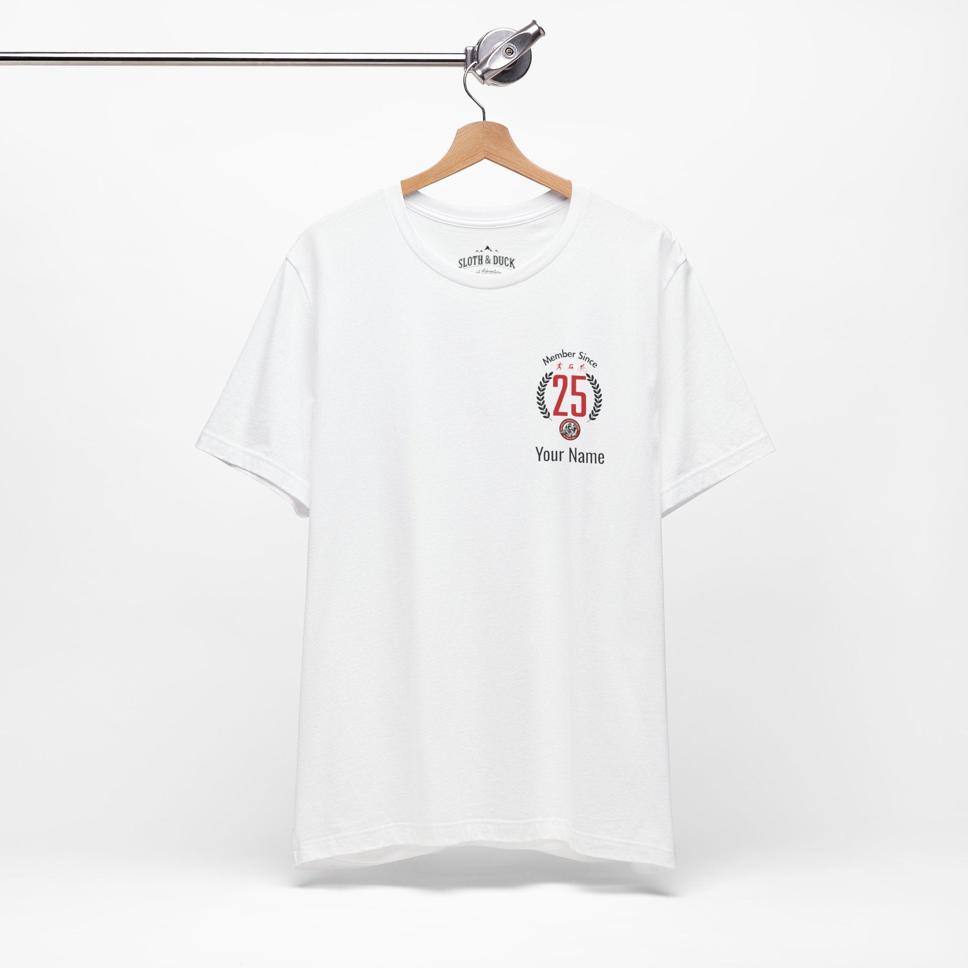 Everyday Athlete Clubhouse Members Tee - White - Sloth & Duck