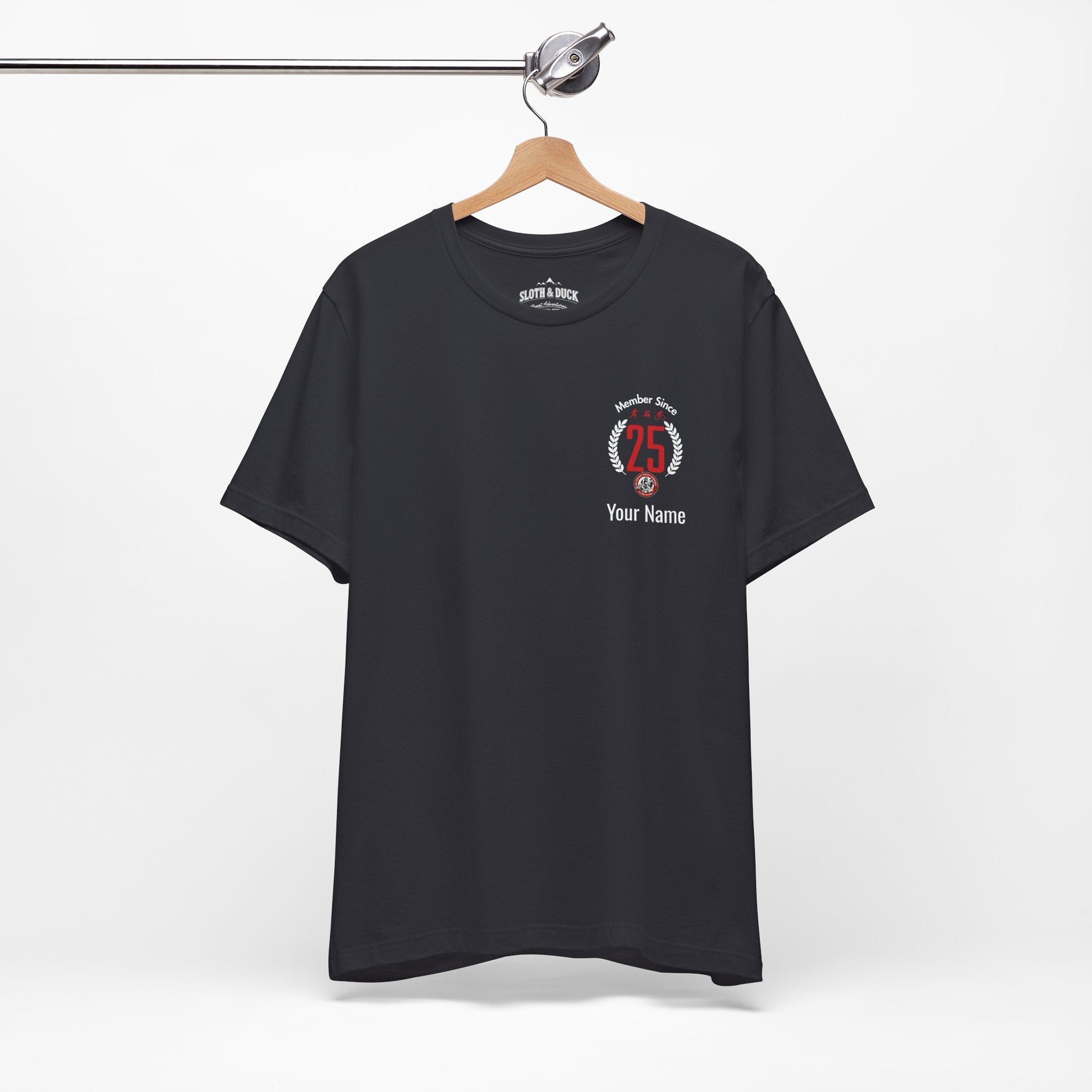 Everyday Athlete Clubhouse Members Tee - Dark Grey - Sloth & Duck