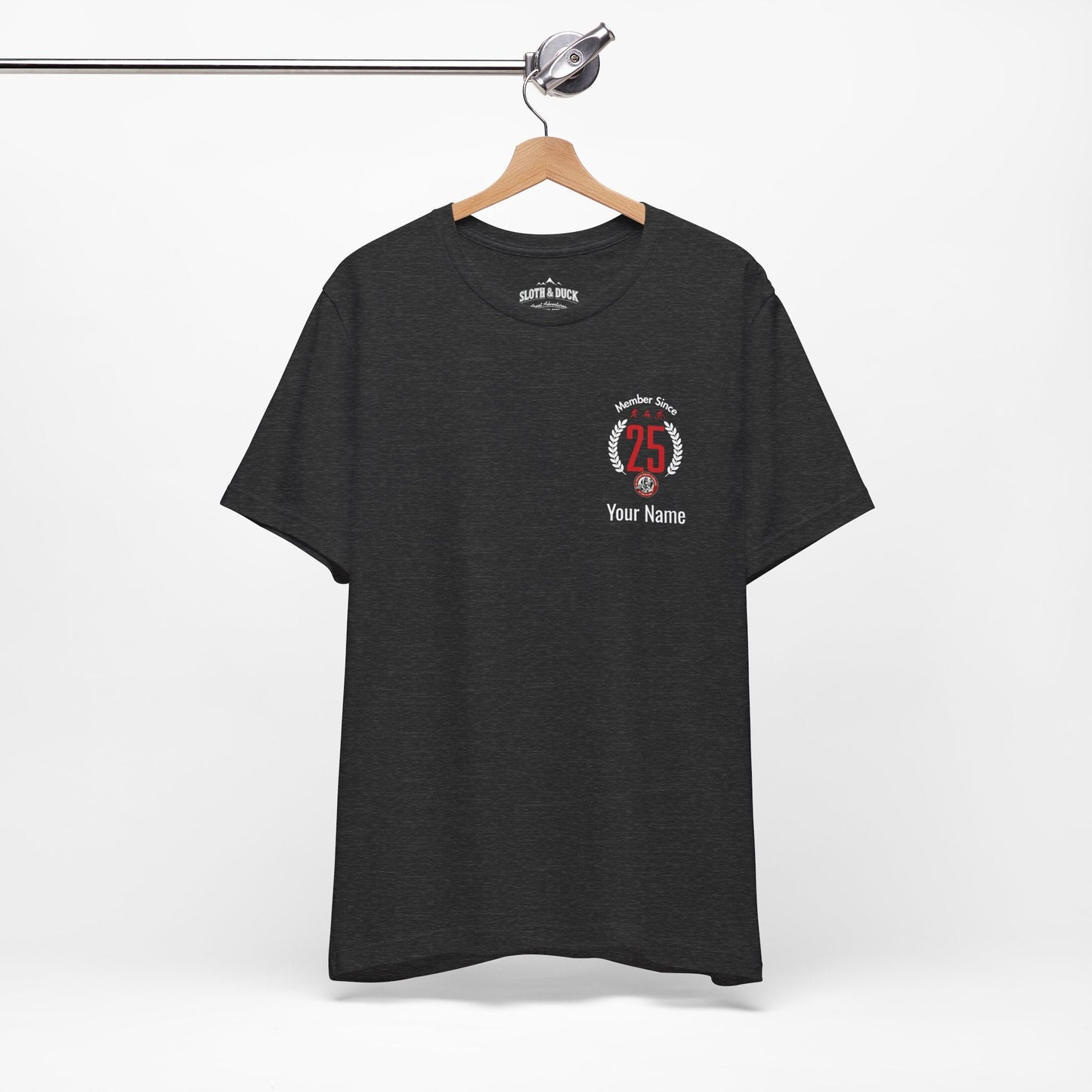 Everyday Athlete Clubhouse Members Tee - Dark Grey Heather - Sloth & Duck