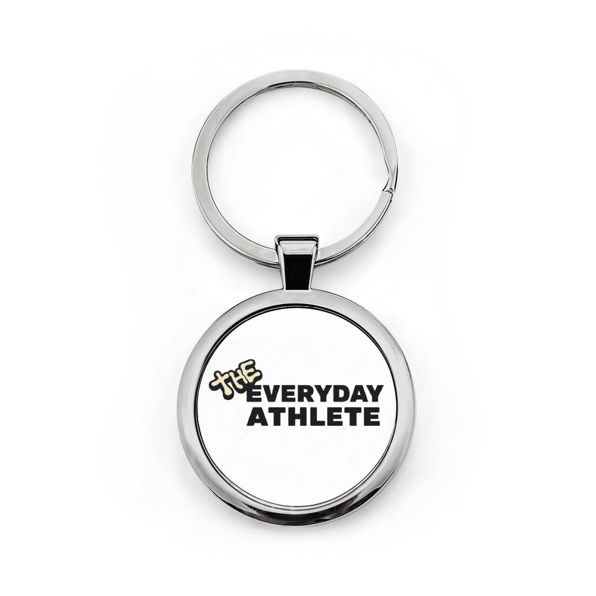Everyday Athlete Stainless Steel Keychain - Silver - Sloth & Duck