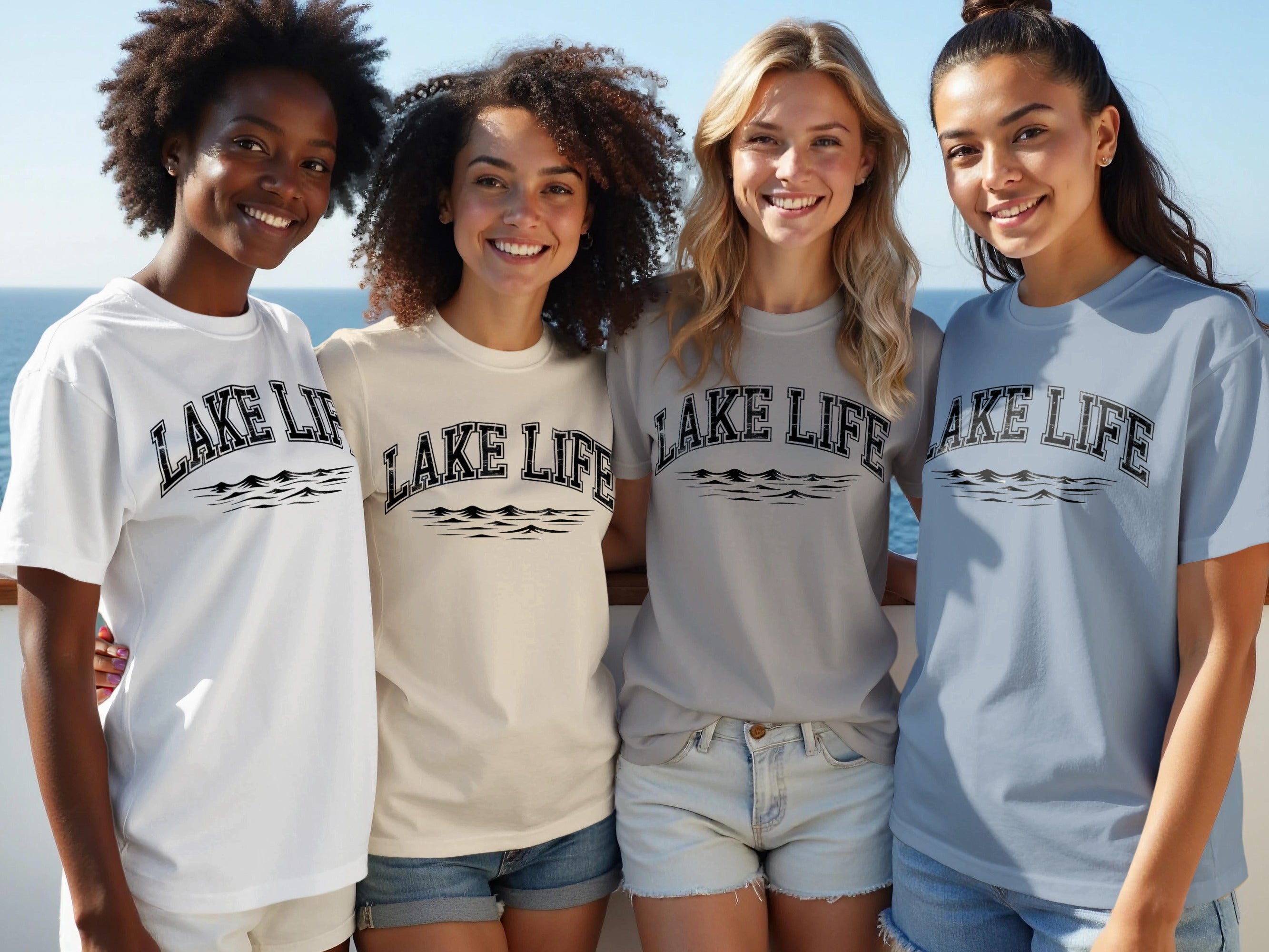 Lake Life Graphic Tee Summer Collection product type