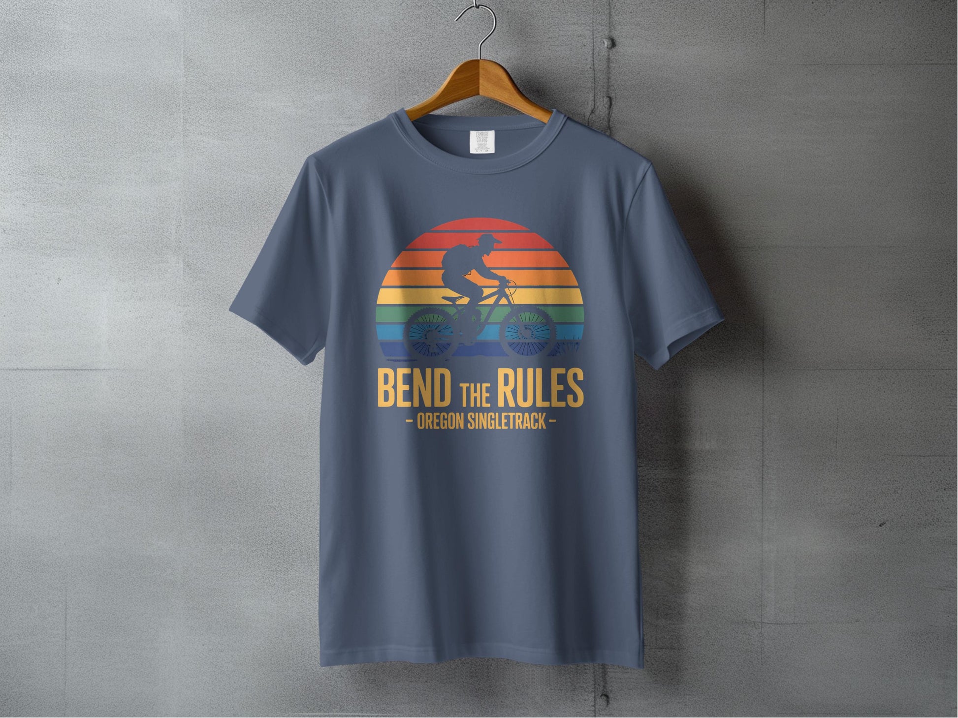 Bend The Rules Oregon Singletrack T-shirt product type