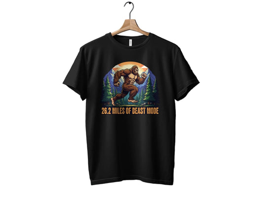 26.2 Miles of Beast Mode Marathon T-shirt