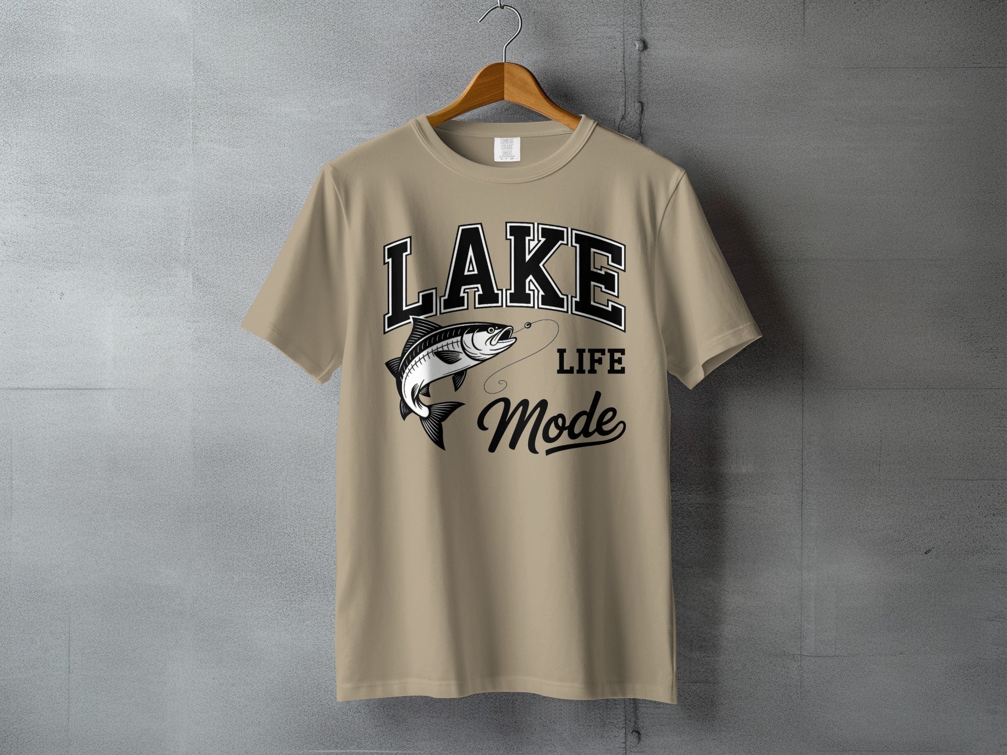 Lake Life Mode Graphic Tee Casual Relaxed Fit product