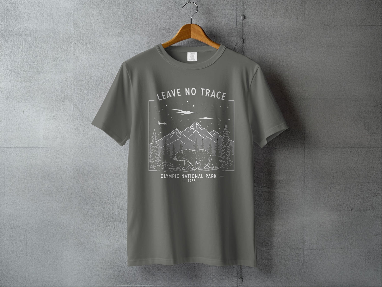 Leave No Trace Olympic National Park 1938 T-Shirt product type