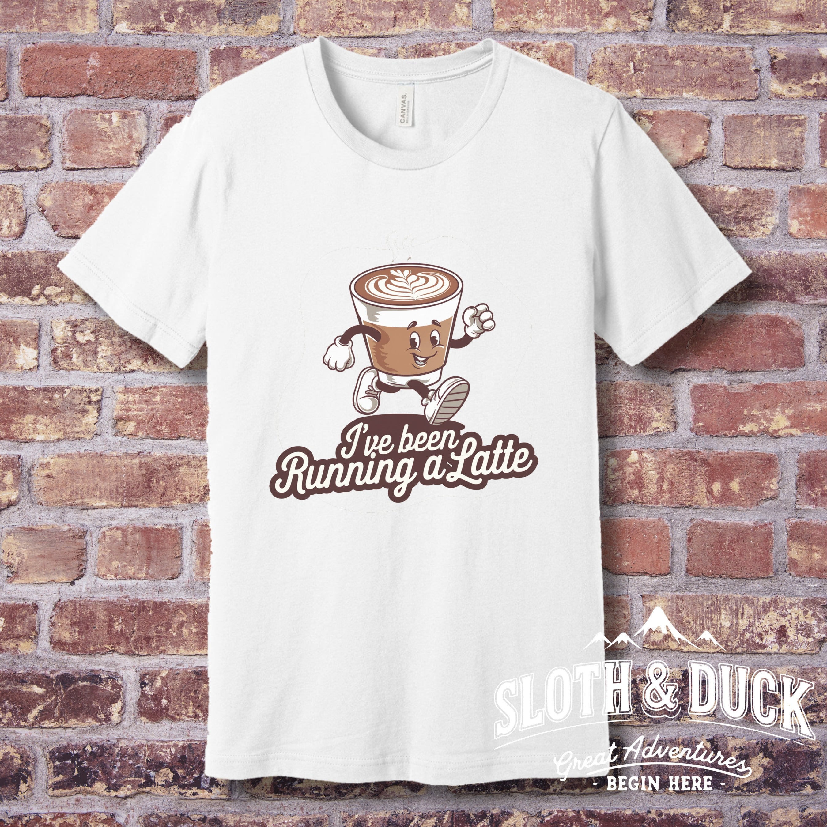 I've Been Running a Latte Graphic T-shirt product type