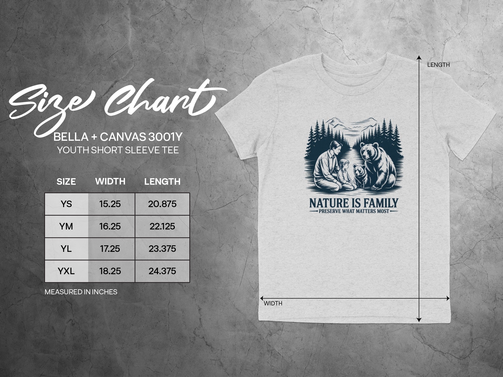 Nature Family Preserve What Matters Most Tee