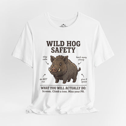 Feral Hog Safety T-Shirt - S - Sloth & Duck