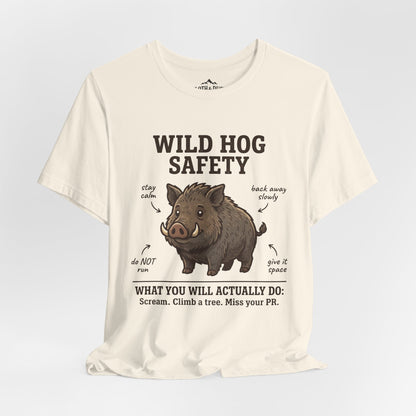 Feral Hog Safety T-Shirt - M - Sloth & Duck