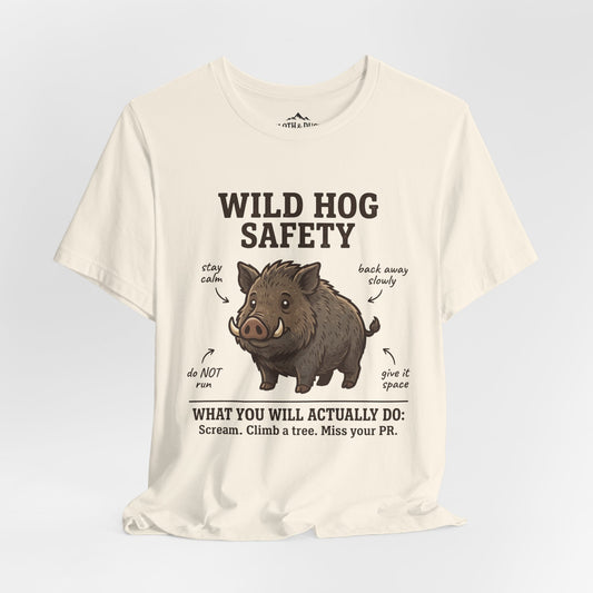 Feral Hog Safety T-Shirt - M - Sloth & Duck