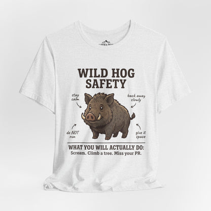 Feral Hog Safety T-Shirt - S - Sloth & Duck
