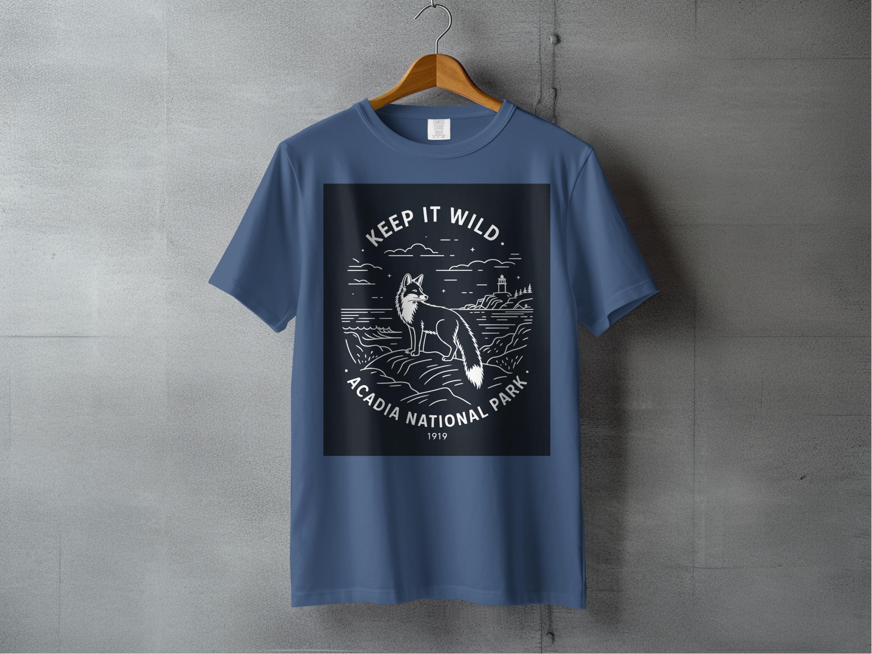 Keep It Wild Acadia National Park 1919 T-shirt product