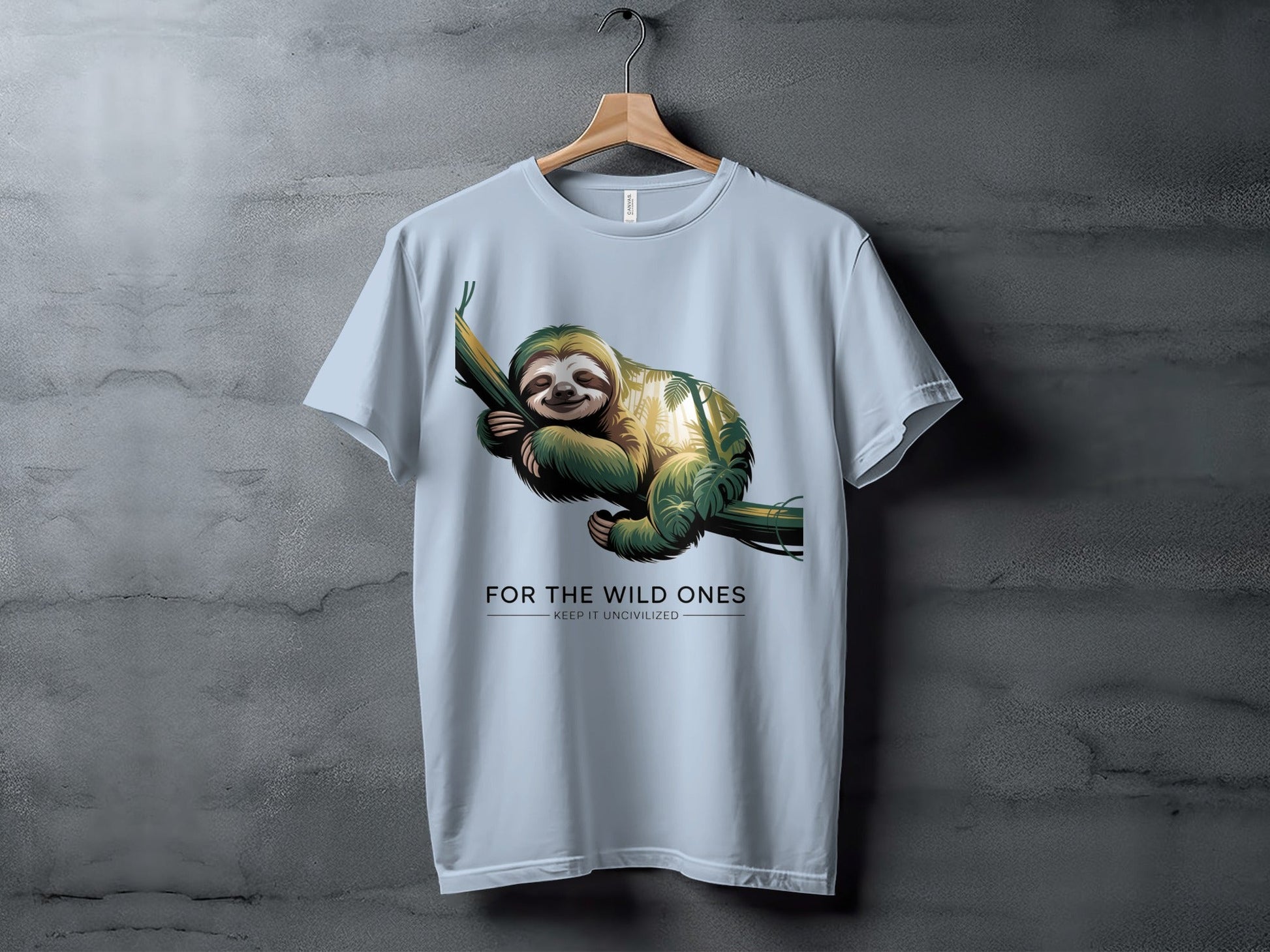 For the Wild Ones Sloth T-Shirt - XS - Sloth & Duck