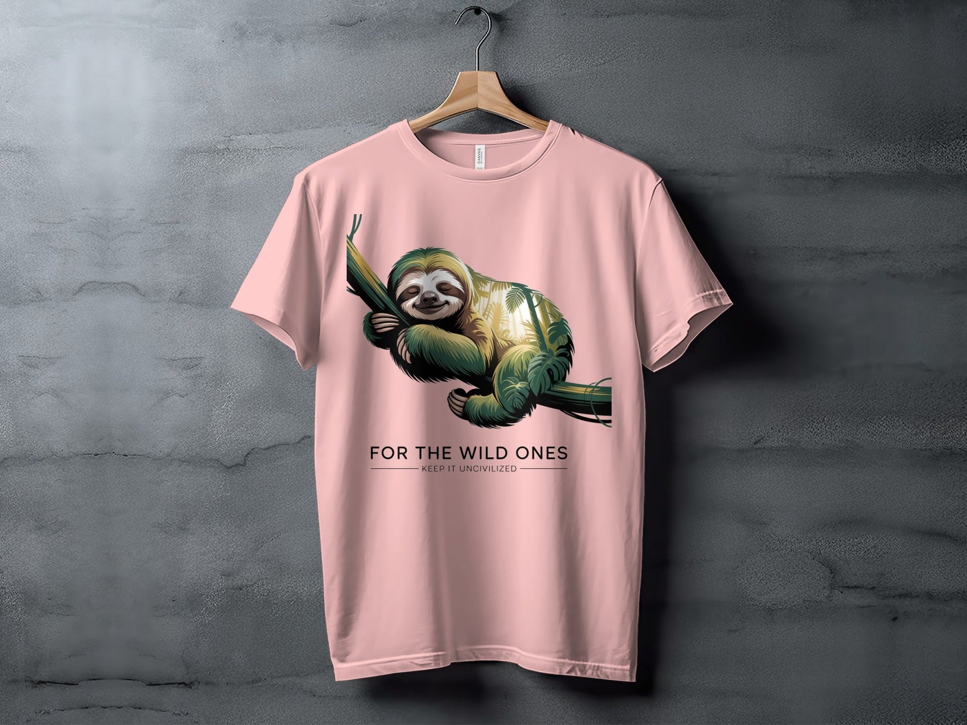 For the Wild Ones Sloth T-Shirt - XS - Sloth & Duck