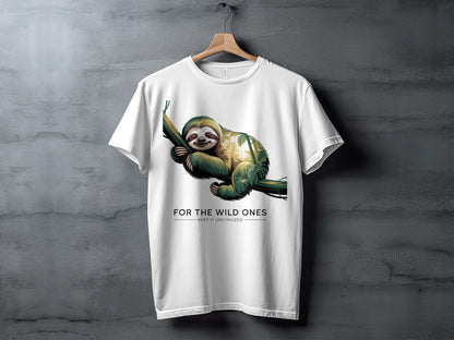 For the Wild Ones Sloth T-Shirt - XS - Sloth & Duck