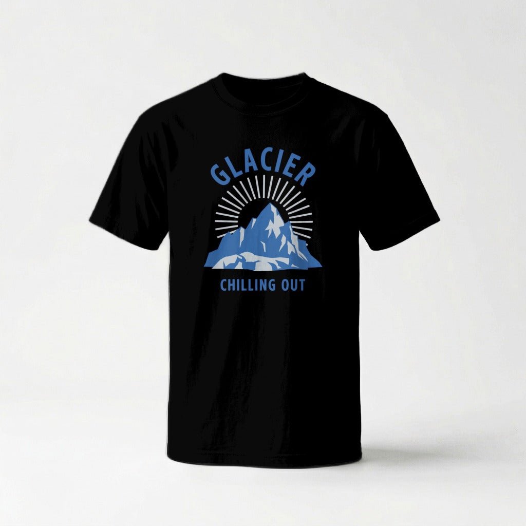 Glacier National Park 'Chilling Out' T-Shirt - S - Sloth & Duck