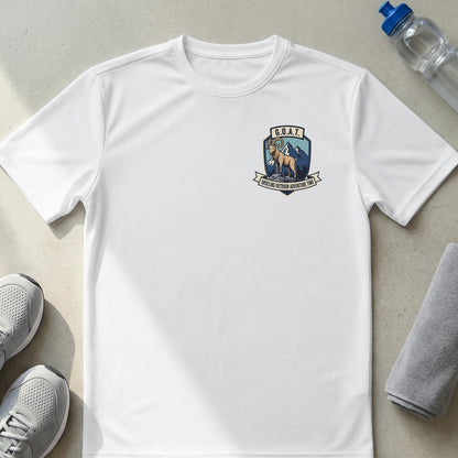 G.O.A.T. Grueling Outdoor Adventure Time Mountain Goat T-Shirt - XS - Sloth & Duck