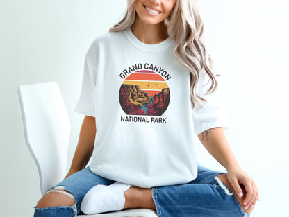 "Grand Canyon National Park" T-Shirt - Chambray - Sloth & Duck