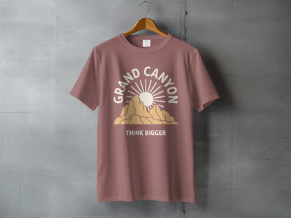 Grand Canyon National Park 'Think Bigger' Graphic T-Shirt - S - Sloth & Duck