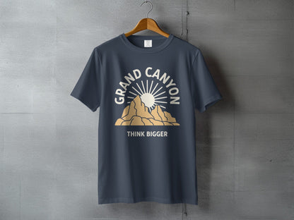 Grand Canyon National Park 'Think Bigger' Graphic T-Shirt - S - Sloth & Duck