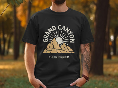 Grand Canyon National Park 'Think Bigger' Graphic T-Shirt - S - Sloth & Duck