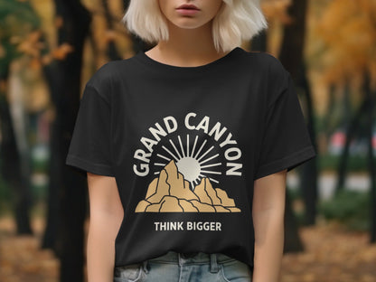 Grand Canyon National Park 'Think Bigger' Graphic T-Shirt - S - Sloth & Duck