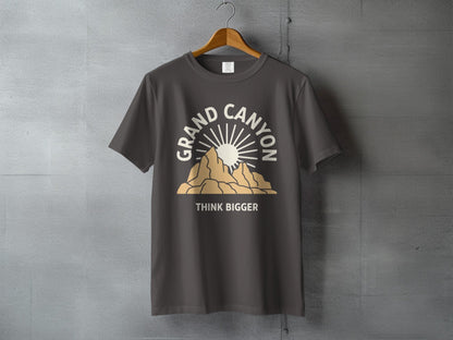 Grand Canyon National Park 'Think Bigger' Graphic T-Shirt - S - Sloth & Duck