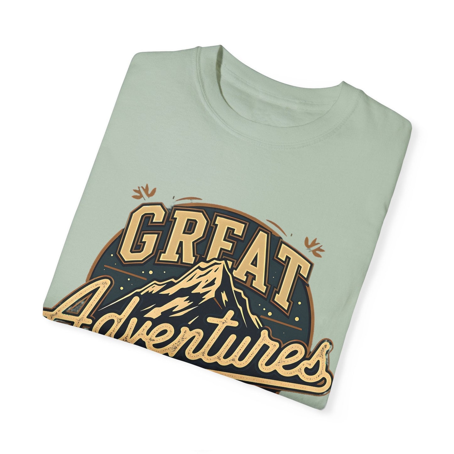 "Great Adventures" Mountain Graphic T-Shirt - Bay - Sloth & Duck