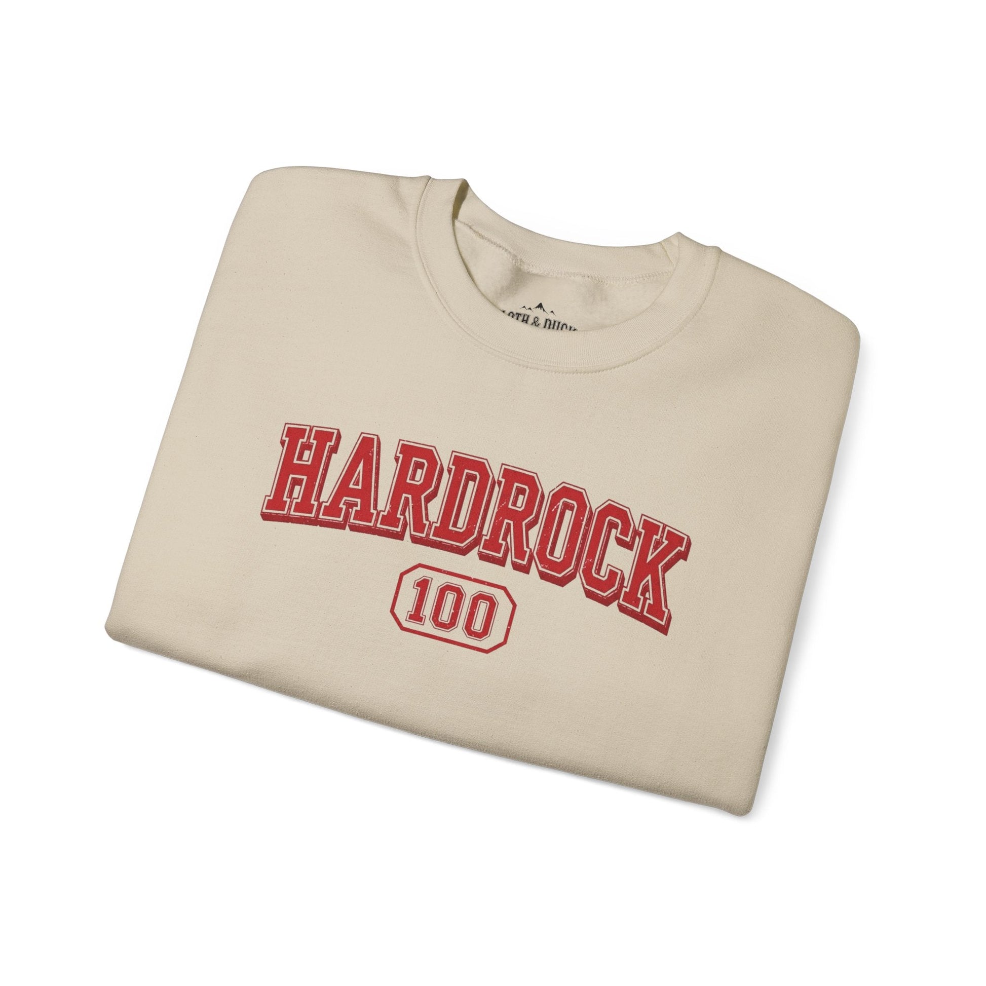 Hardrock 100 Crewneck Sweatshirt - Sand - Sloth & Duck