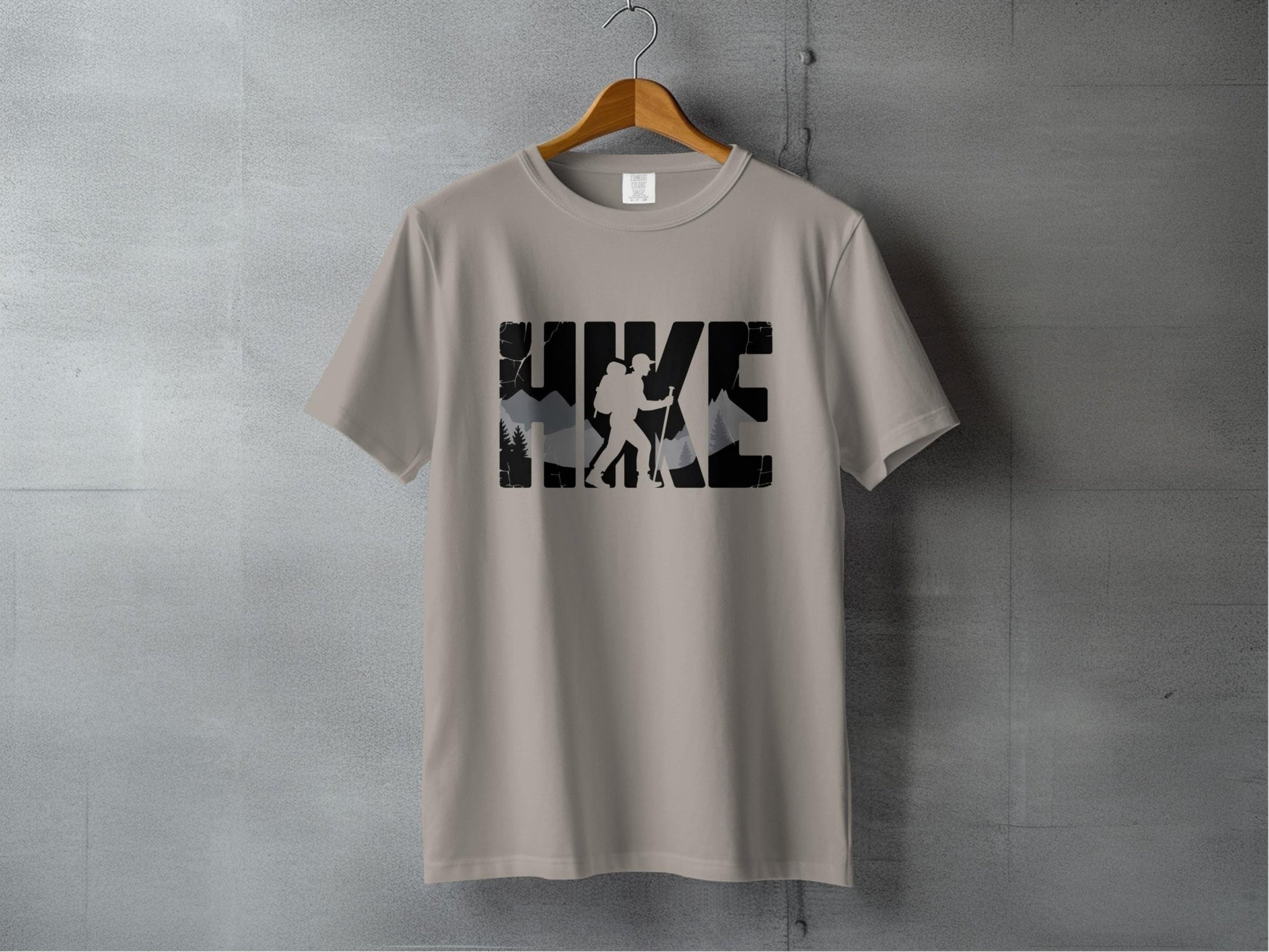 "HIKE" Graphic T-Shirt - S - Sloth & Duck
