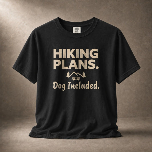 Hiking Plans Dog Included T-Shirt -S - Sloth & Duck