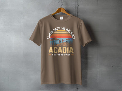 I Hiked Acadia National Park T-Shirt -S - Sloth & Duck