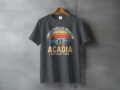 I Hiked Acadia National Park T-Shirt -S - Sloth & Duck