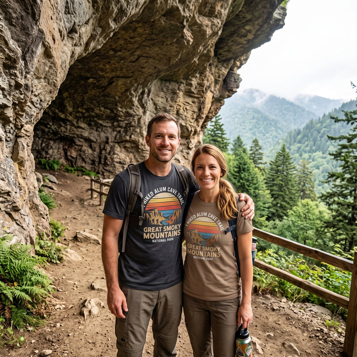I Hiked Alum Cave Trail T-Shirt -S - Sloth & Duck