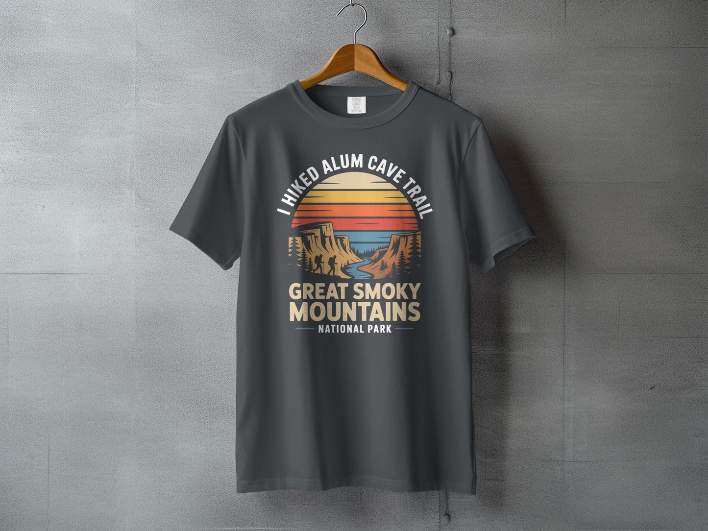 I Hiked Alum Cave Trail TShirt - S - Sloth & Duck