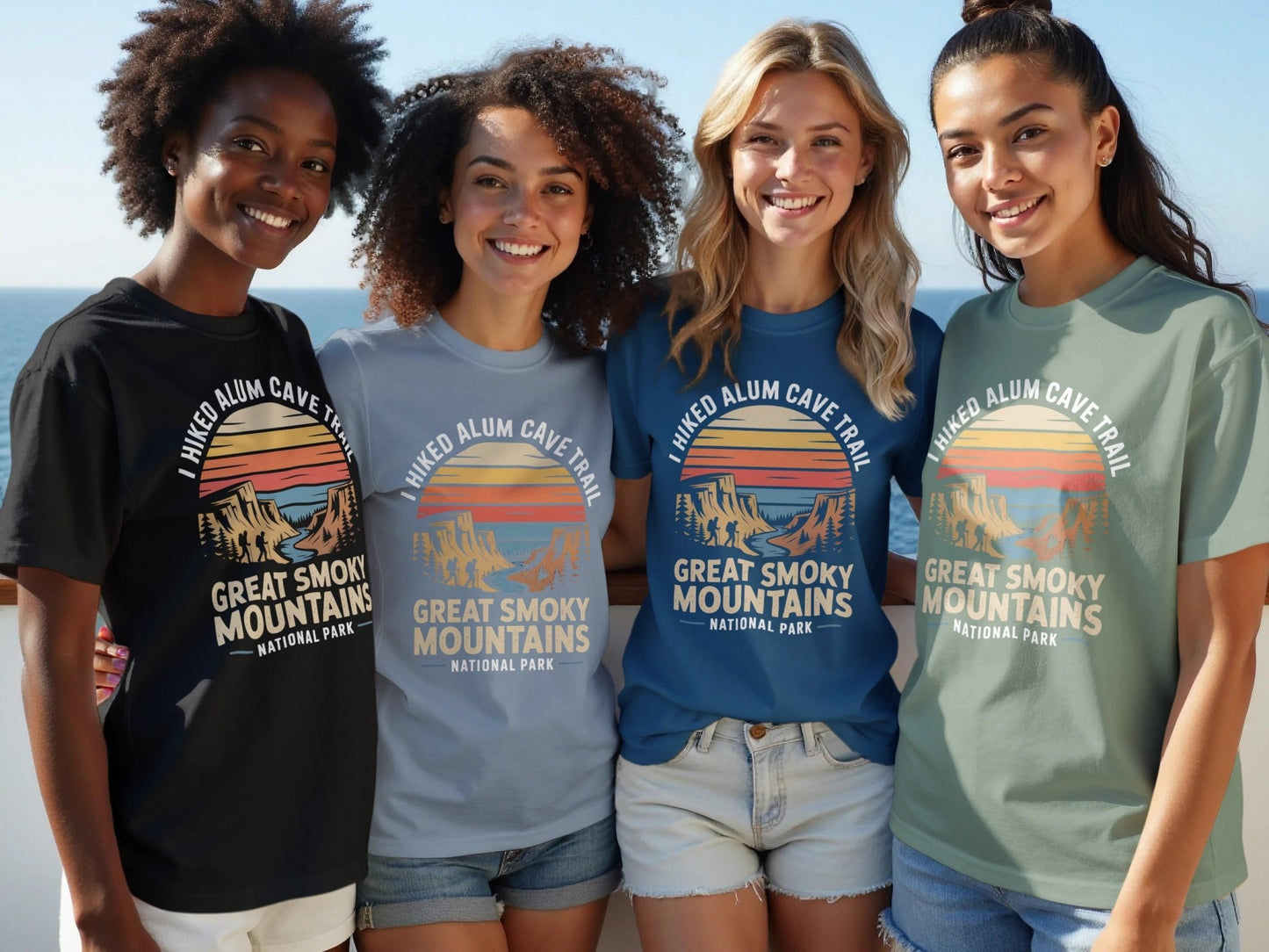 I Hiked Alum Cave Trail TShirt - S - Sloth & Duck