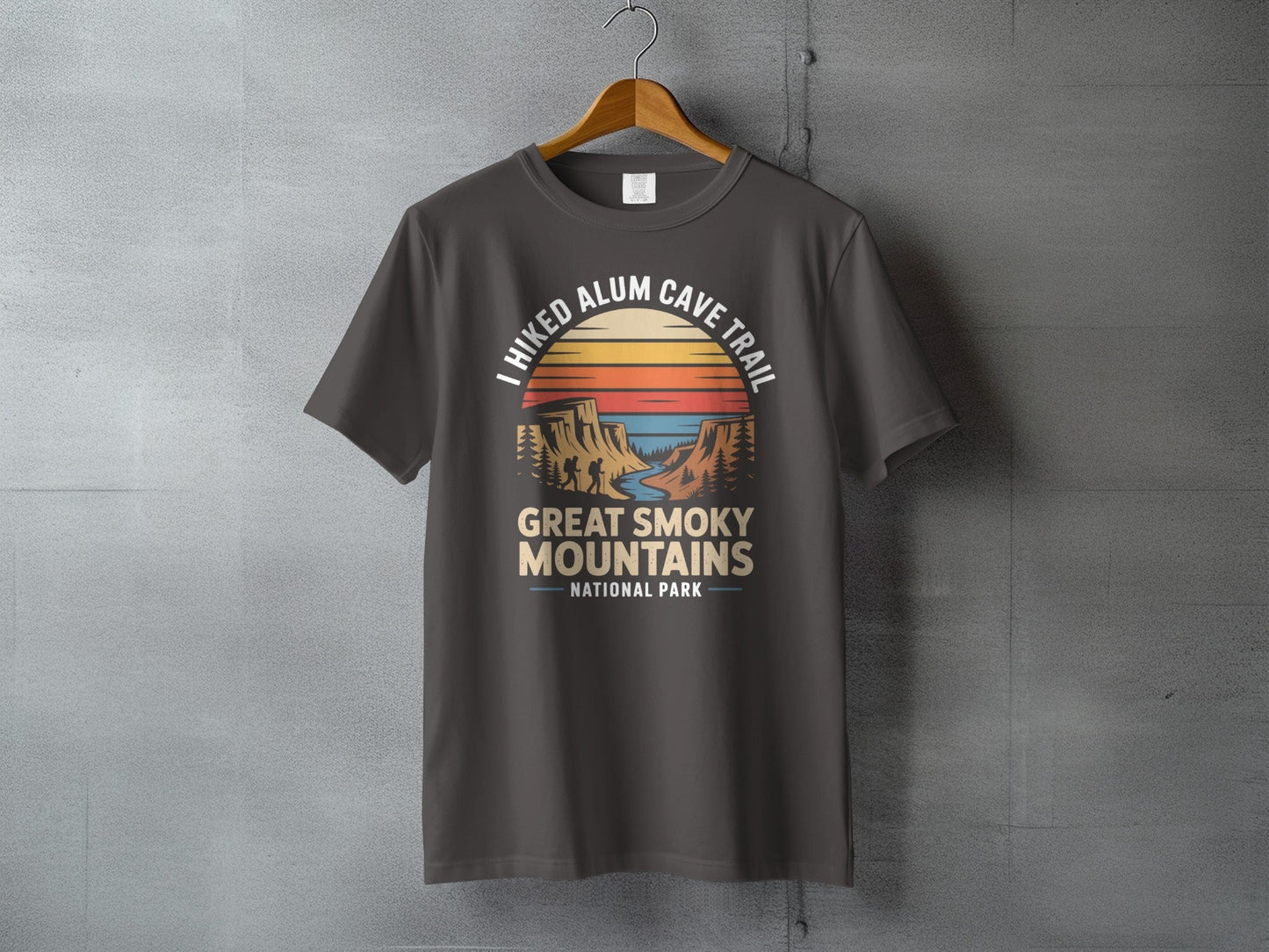 I Hiked Alum Cave Trail TShirt - S - Sloth & Duck