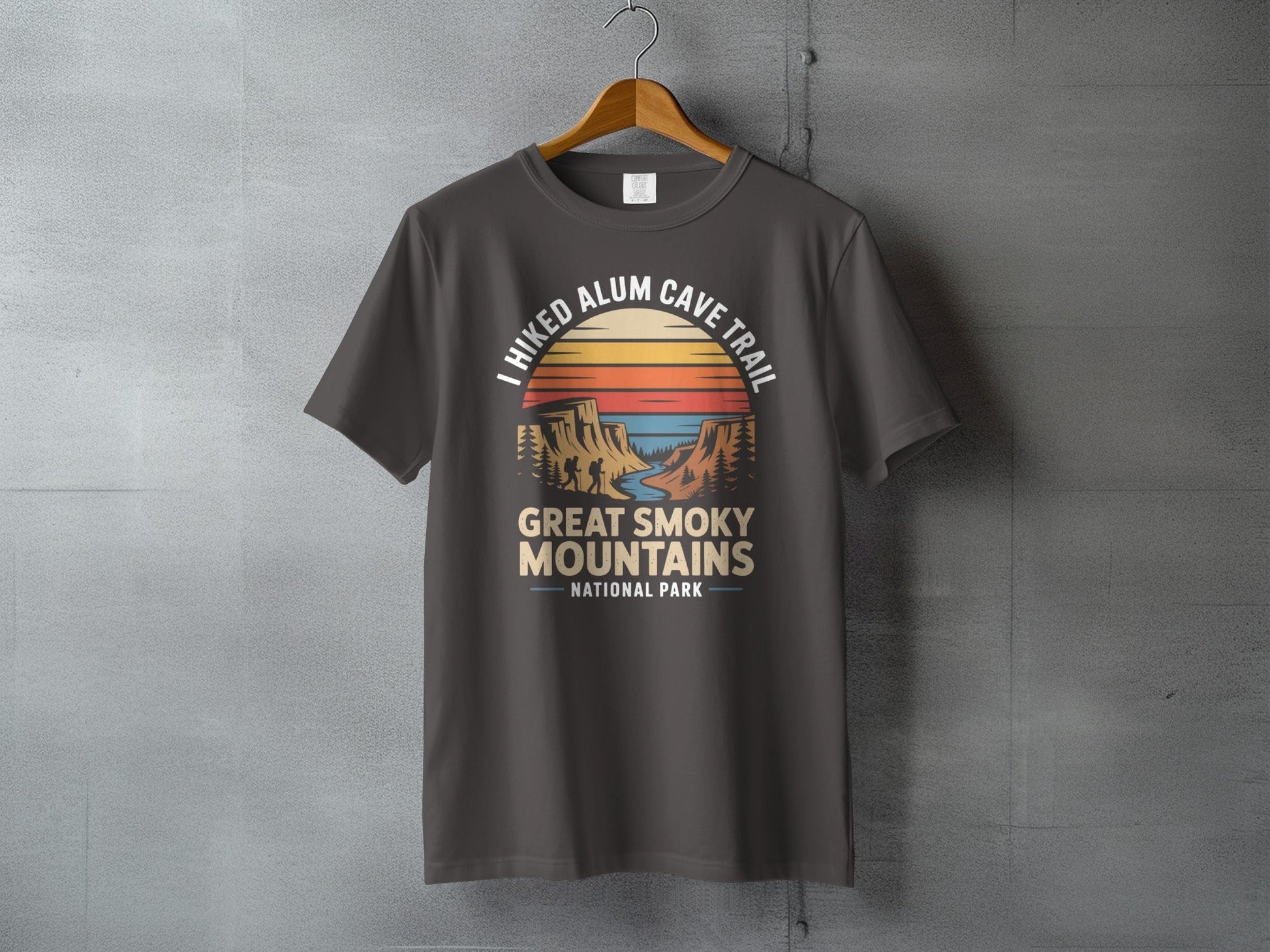 I Hiked Alum Cave Trail TShirt - S - Sloth & Duck