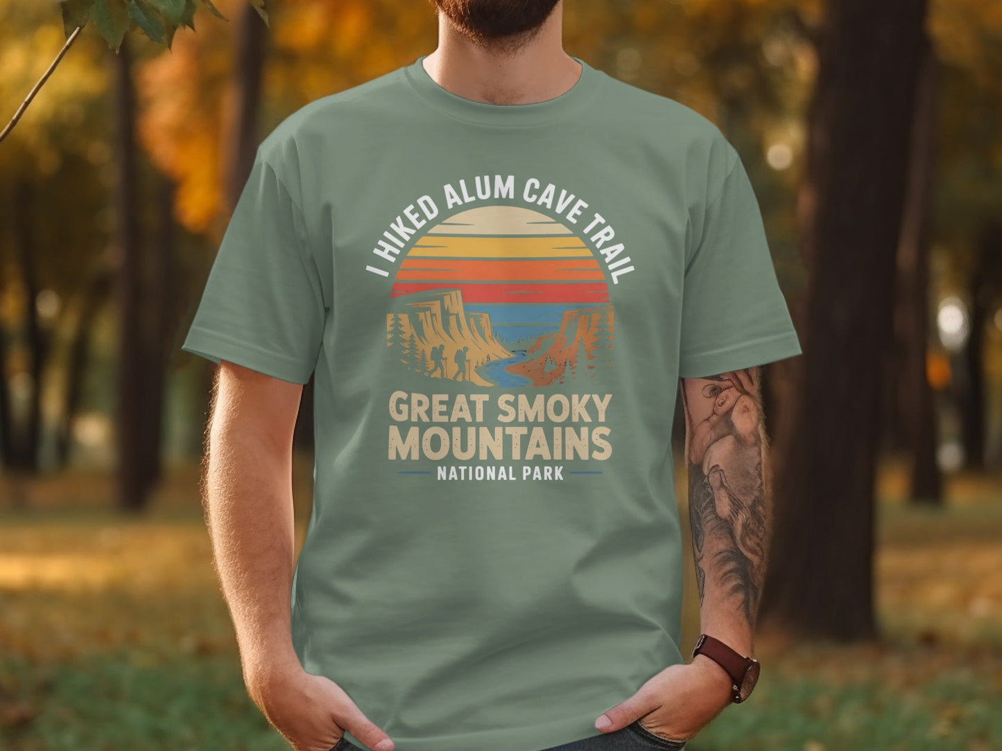 I Hiked Alum Cave Trail TShirt - S - Sloth & Duck